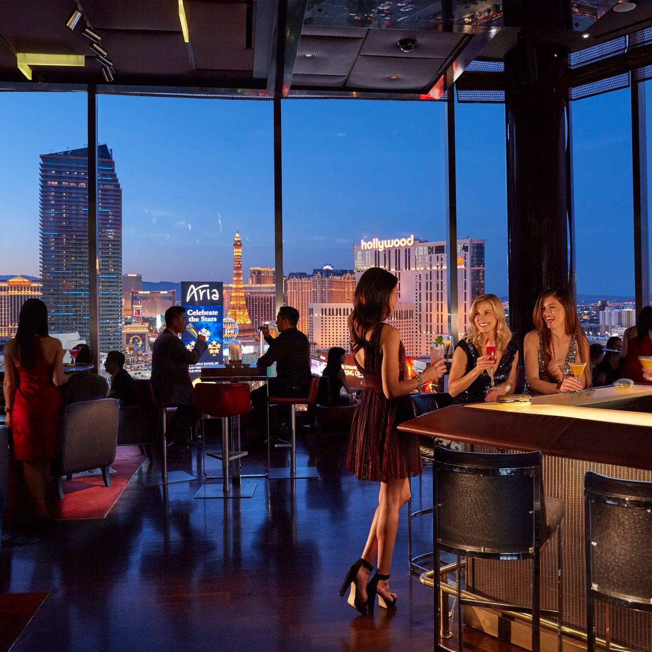 Skybar Waldorf Astoria Las Vegas Restaurant Las Vegas Nv