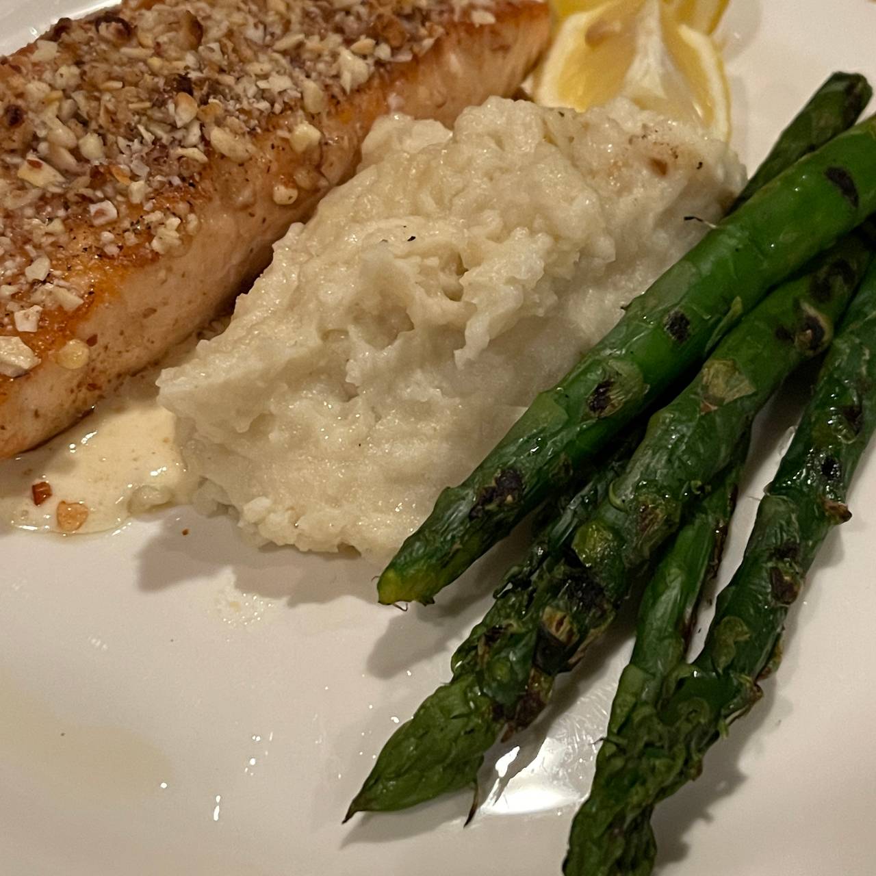 Herb Crusted Filet Of Salmon Cheesecake Factory