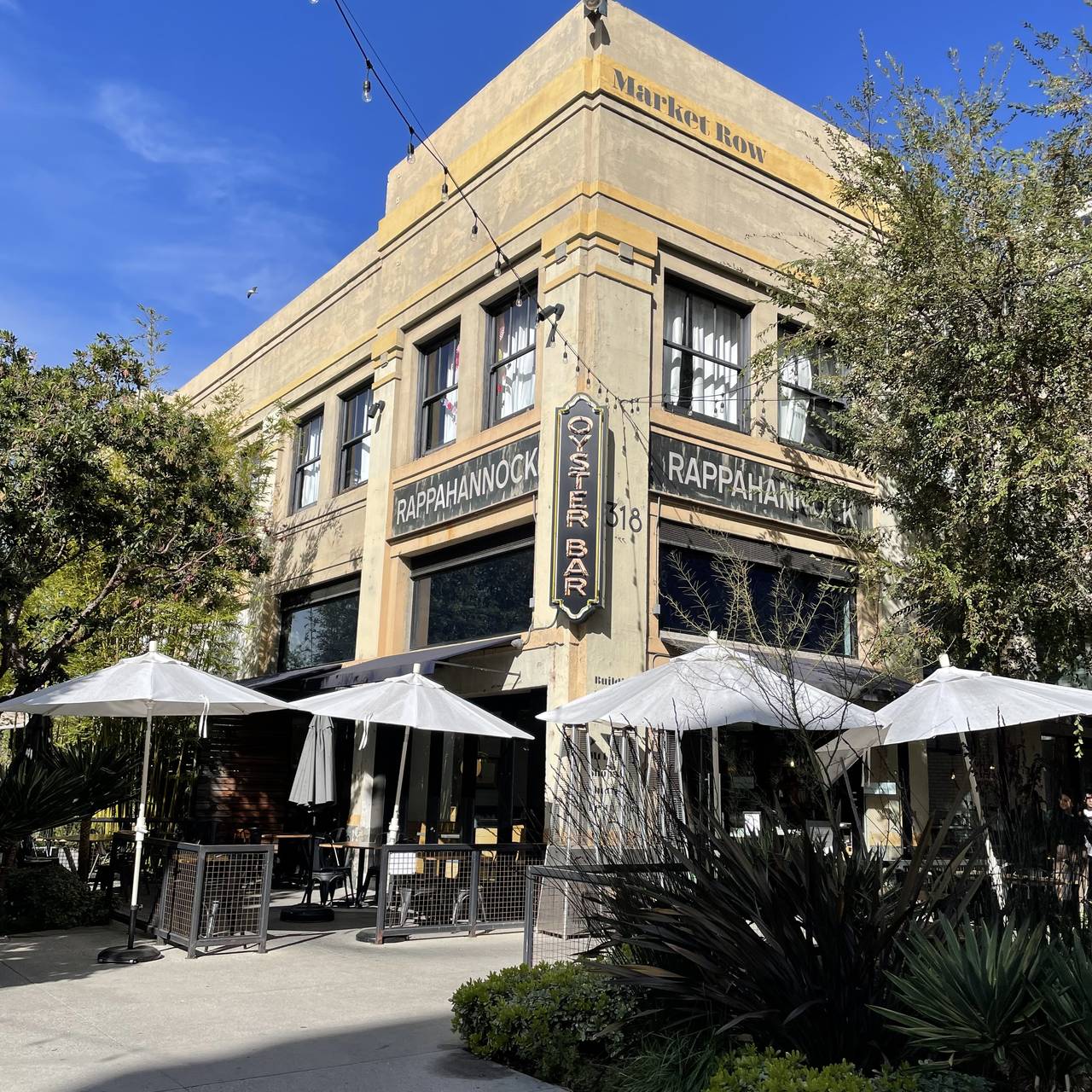 Rappahannock Oyster Bar ROW DTLA Restaurant Los Angeles CA