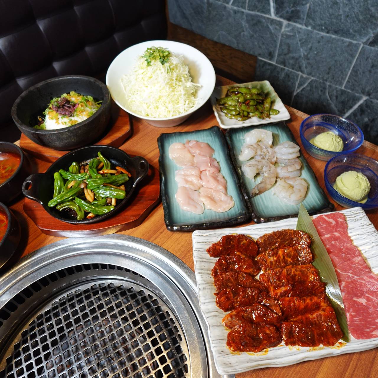 Los Angeles Korean Bbq Open Near Me Dine In Manpuku Japanese BBQ
