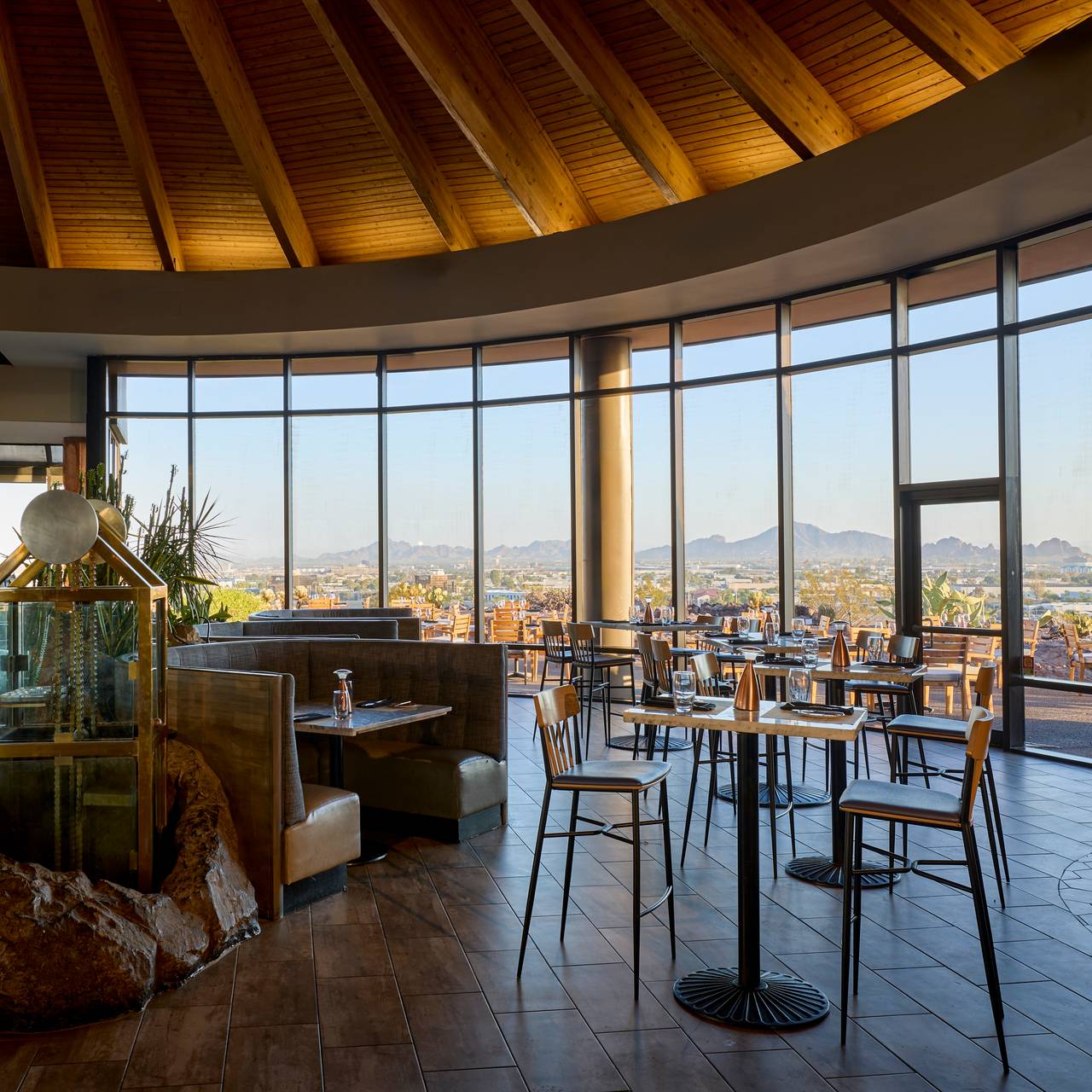Top of the rock restaurant sales