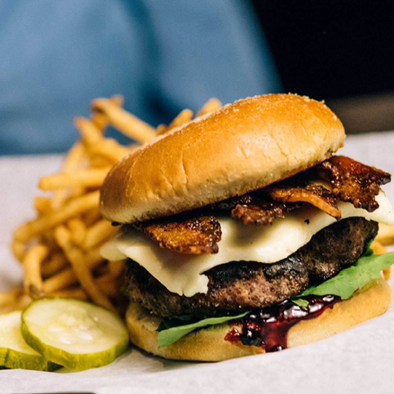 Yard House Miami South Beach Restaurant Fl Opentable Kurobuta Pork Burger Yard House Miami South Beach Fl