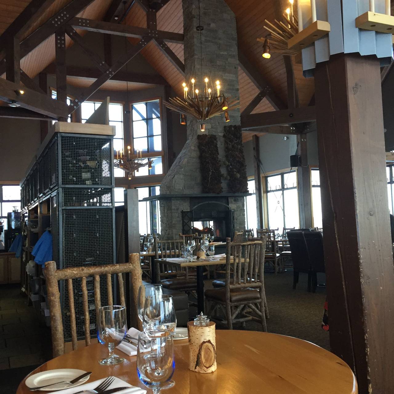 Eagles Eye Restaurant Kicking Horse Mountain Resort