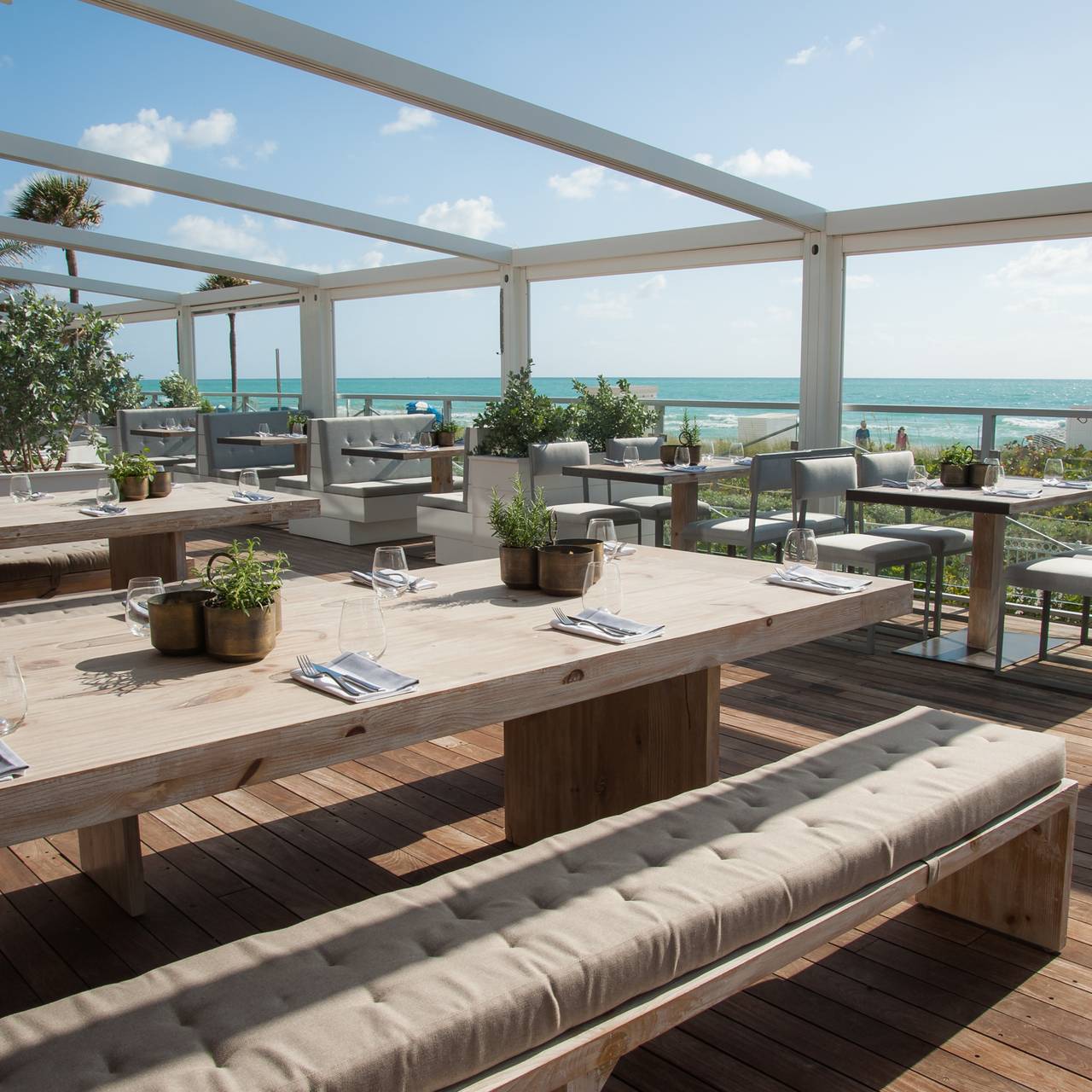 Malibu Farm Miami Beach Restaurant Miami Beach Fl Opentable