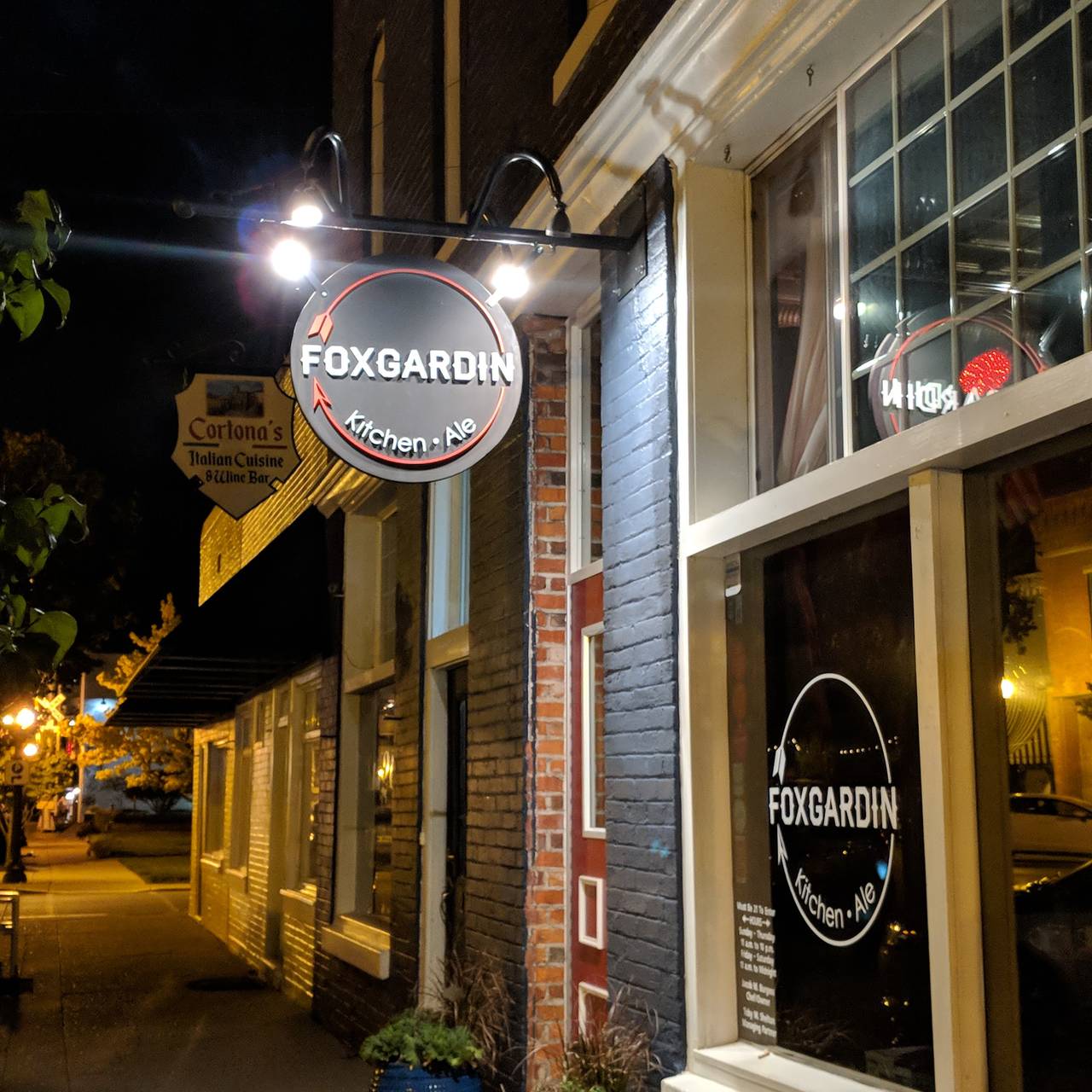 Foxgardin Kitchen Ale Restaurant Fortville In Opentable