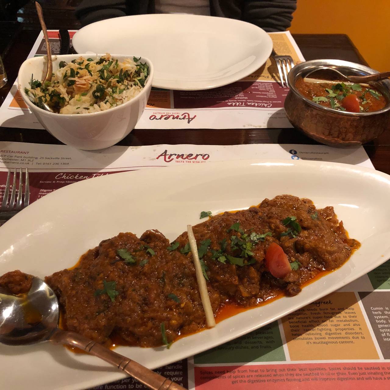 Arnero Manchester Opentable