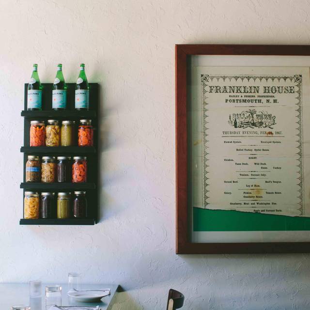 Restaurant The Franklin Oyster House Portsmouth, , NH OpenTable