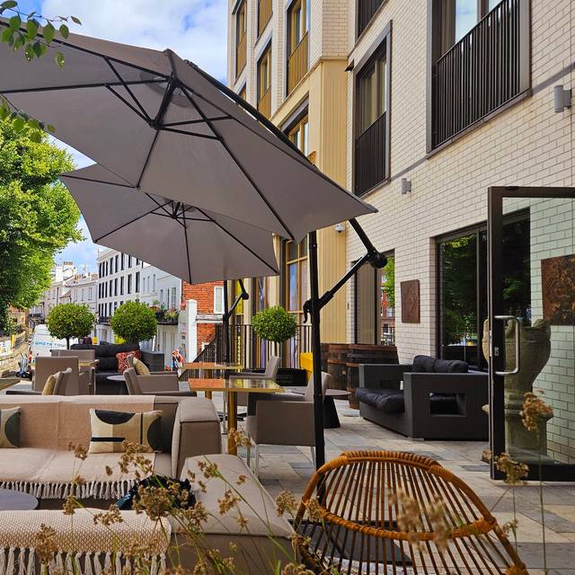 Cafe Restaurants Outdoor Seating Brighton Outside Restaurant