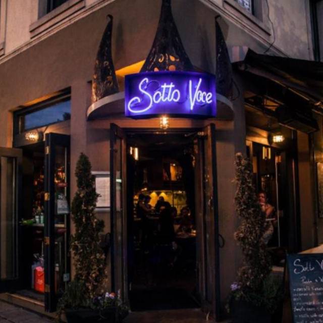 Sotto Voce Wine & Pasta Bar Restaurant Toronto, ON OpenTable