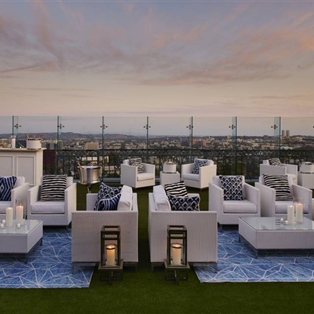 Boxwood On The Roof At The London West Hollywood Restaurant - West ...