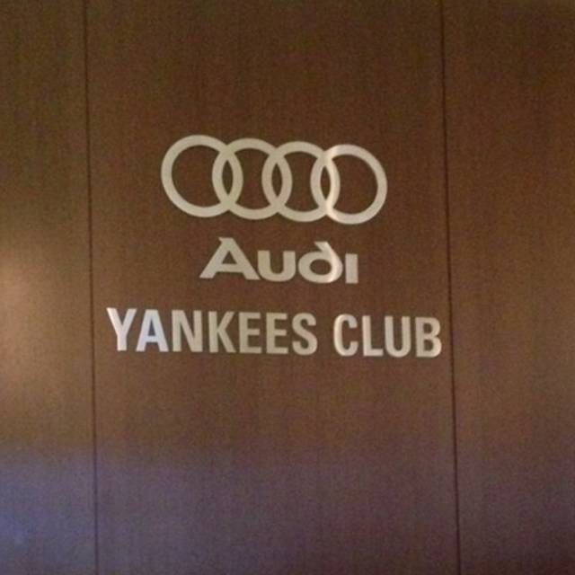 Audi Club Yankee Stadium Restaurant Bronx Ny Opentable