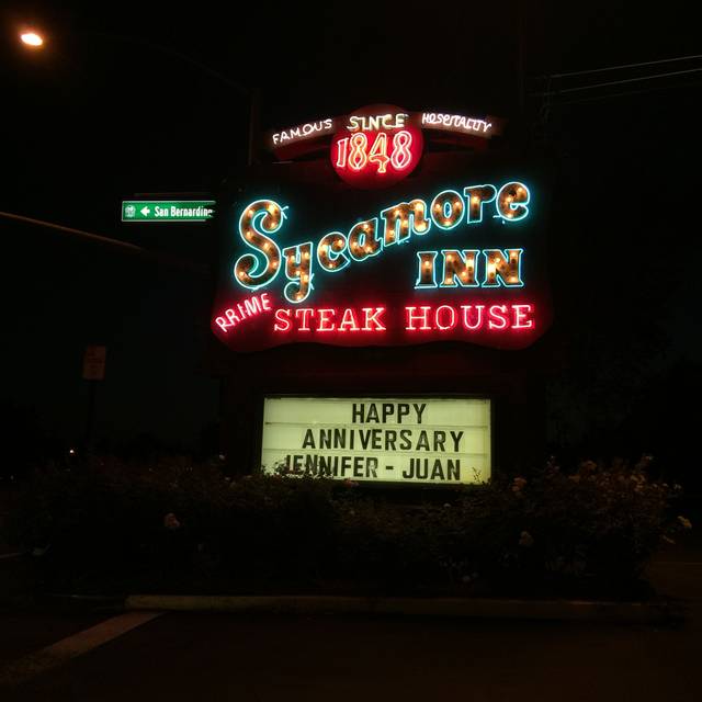 The Sycamore Inn Prime Steak House Restaurant Rancho Cucamonga The Sycamore Inn Prime Steak House