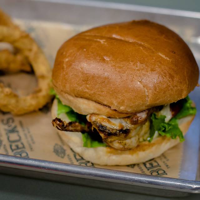 Chicken Andouille Sandwich Chicken Andouille Sandwich - Becks, Augusta, GA