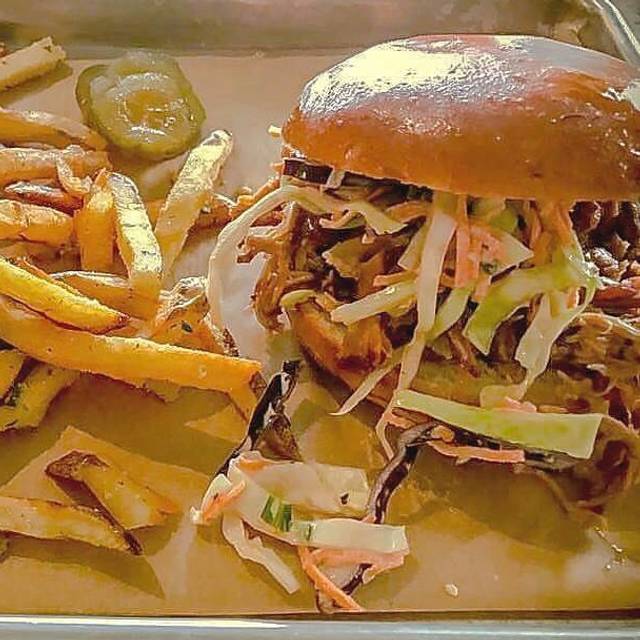 Pulled Pork Sandwich Pulled Pork Sandwich - Becks, Augusta, GA