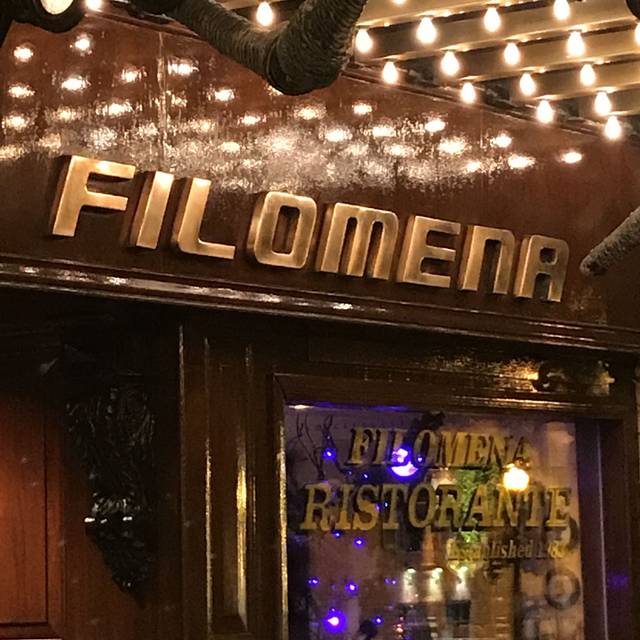 Filomena Ristorante Restaurant Washington, DC OpenTable