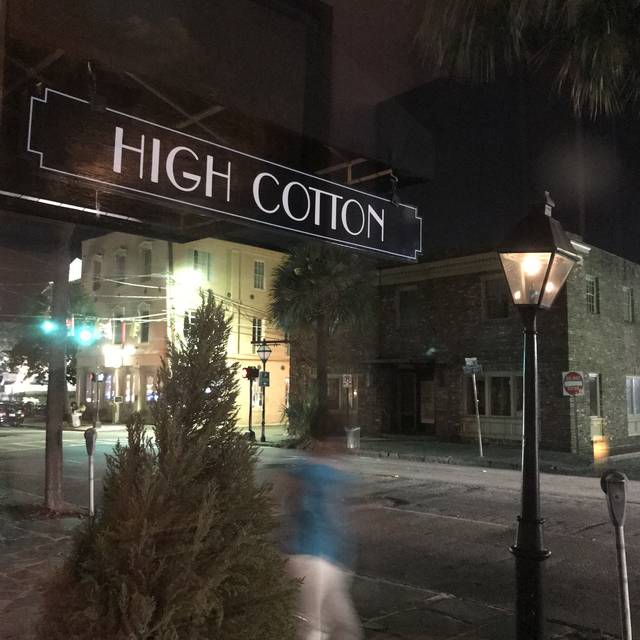 High cotton charleston sc thanksgiving