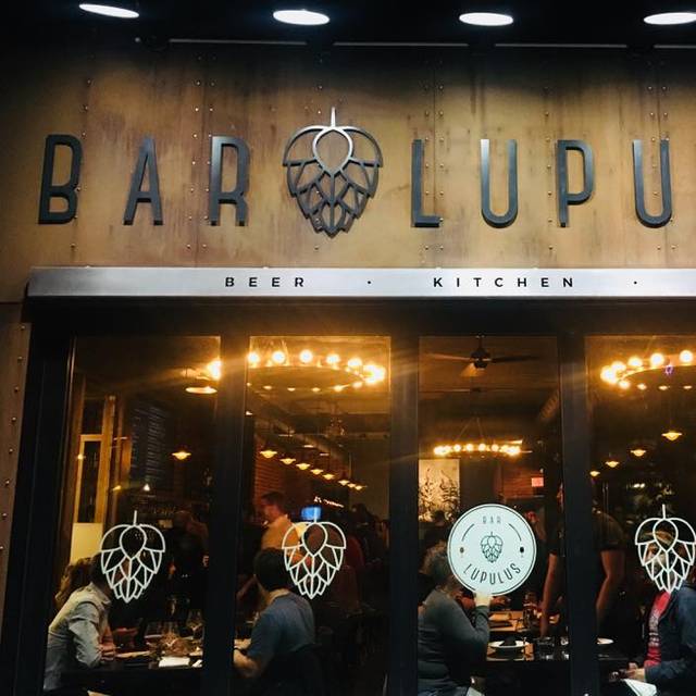 Bar Lupulus Restaurant - Ottawa, ON | OpenTable