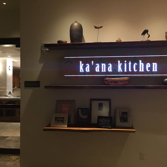 Ka'ana Kitchen at Andaz Maui, Wailea, HI Ka'ana Kitchen at Andaz Maui, Wailea, HI