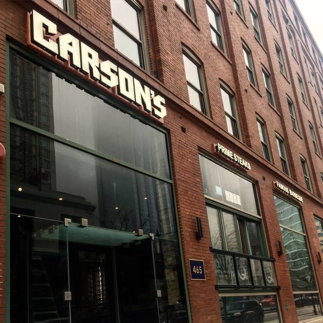 Carson's Prime Steaks & Famous Barbecue Chicago Restaurant Chicago