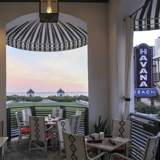 Havana Beach at The Pearl On Rosemary Beach Florida Restaurant