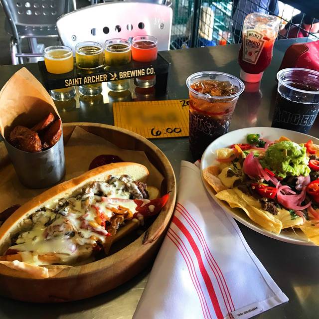 Angel Stadium Saint Archer Brewing Co Restaurant Anaheim Ca Angel Stadium Saint Archer Brewing Co Anaheim Ca