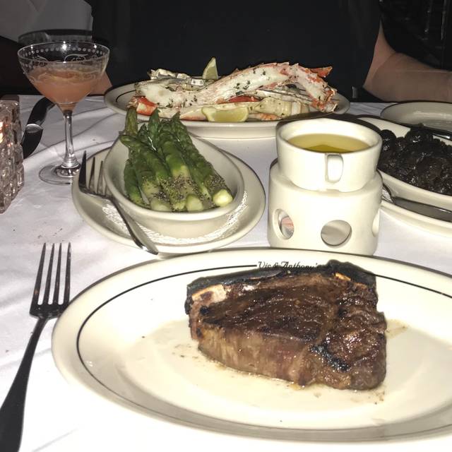 Vic & Anthony's Steakhouse Las Vegas Restaurant Las Vegas, NV