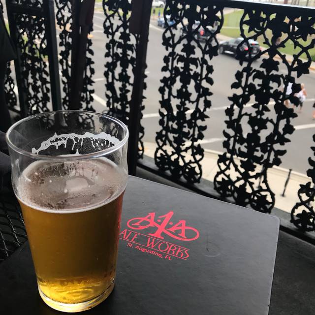 A1A Ale Works Restaurant St. Augustine, FL OpenTable