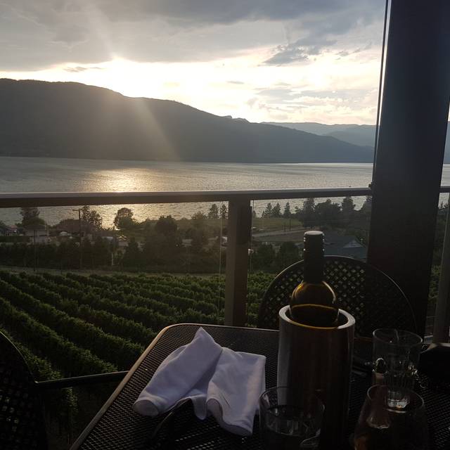 Permanently Closed Grapevine Restaurant and Patio at Gray Monk Estate