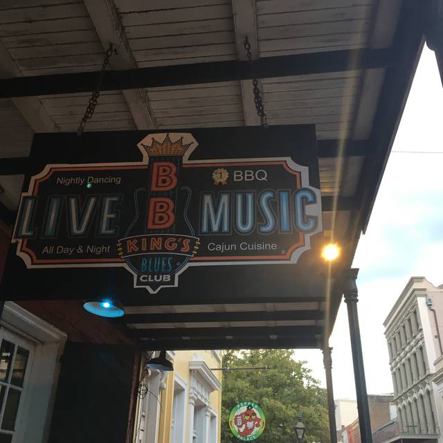 B.B. King's Blues Club- New Orleans Restaurant - New Orleans, LA ...