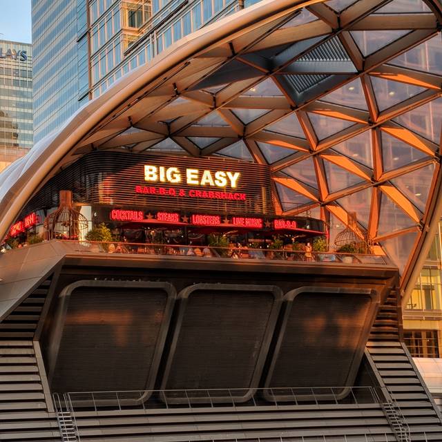 Big Easy Canary Wharf - London, | OpenTable