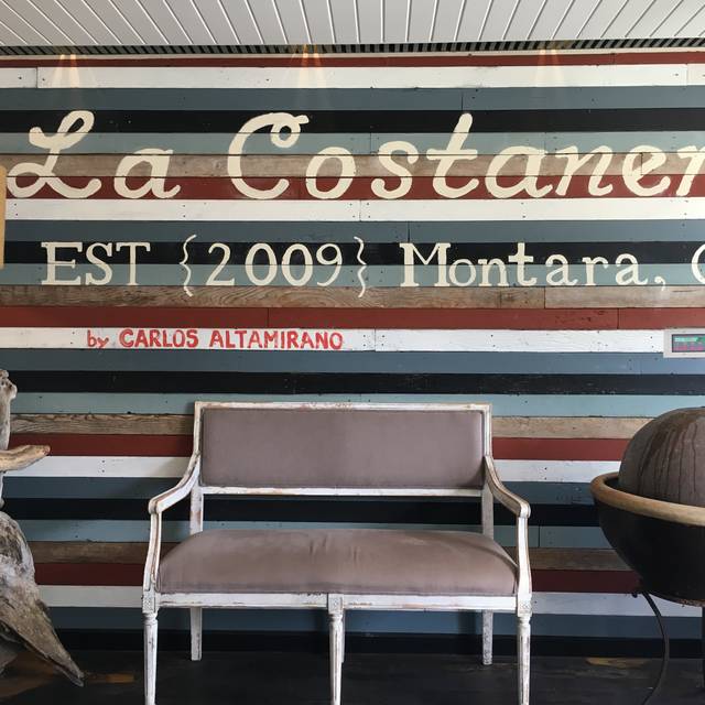 La Costanera Restaurant Montara, CA OpenTable