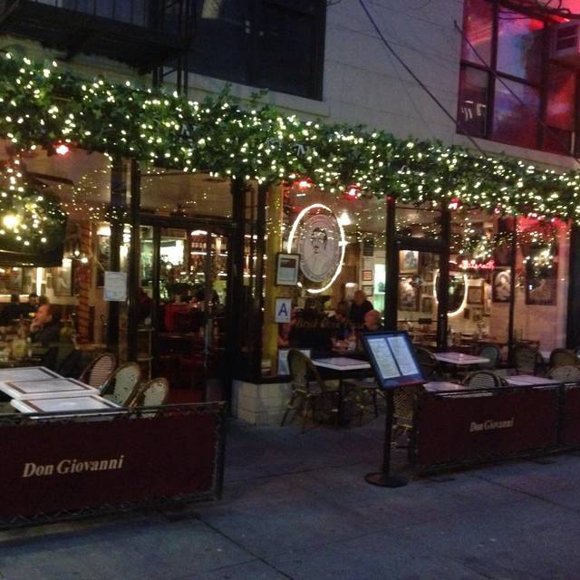 Don Giovanni's - Times Square Restaurant - New York, NY | OpenTable