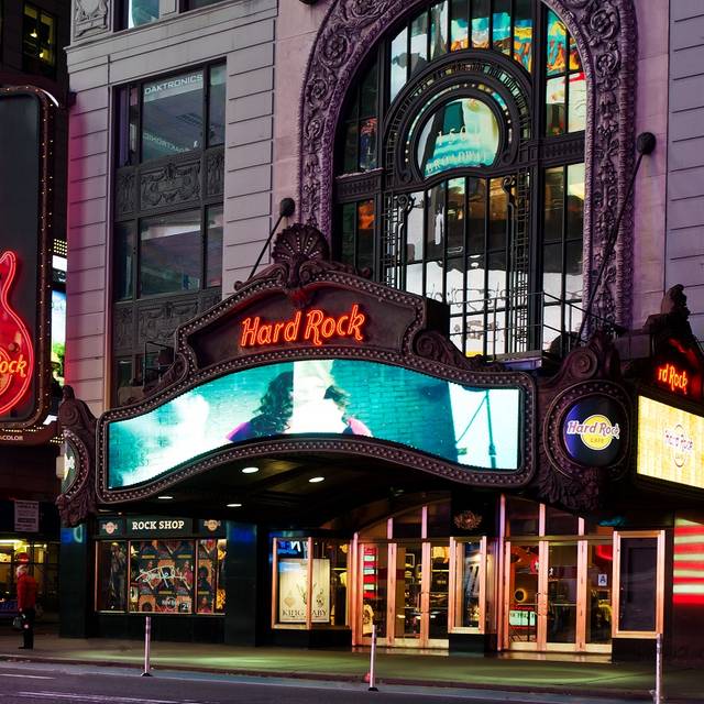 Hard Rock Cafe Times Square Restaurant New York NY OpenTable