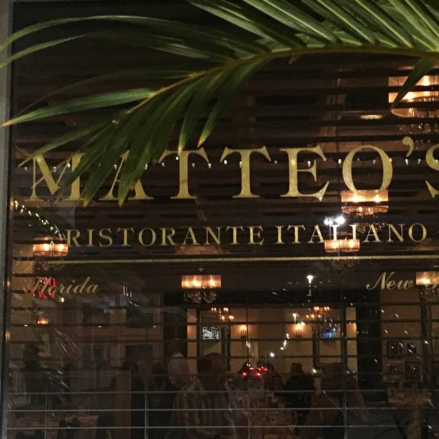 Matteo's of Hallandale Restaurant Hallandale Beach, FL OpenTable