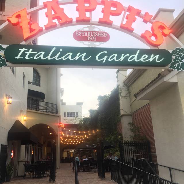 Zappi's Italian Garden Restaurant Daytona Beach, FL OpenTable