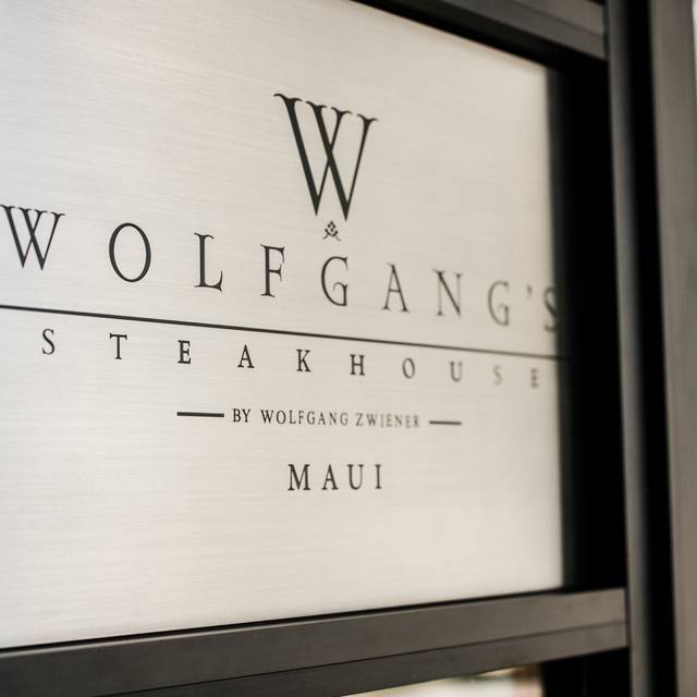 Wolfgang's Steakhouse Maui Restaurant Kihei, HI OpenTable