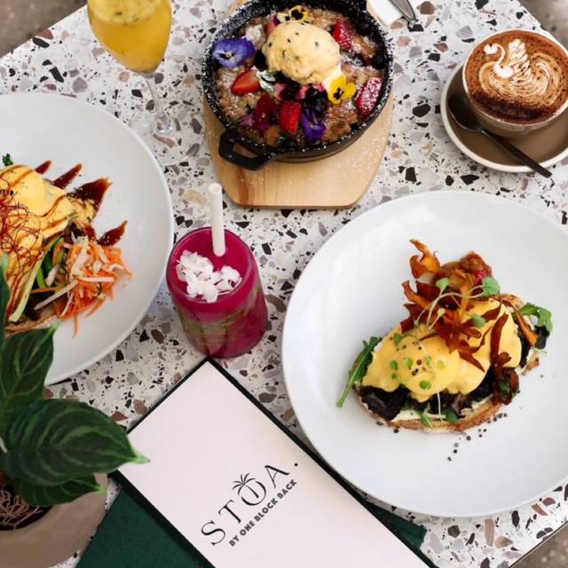 Stoa Menu STOA - Bokarina, AU-QLD | OpenTable