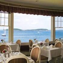 Reading Room Restaurant At The Bar Harbor Inn Bar Harbor Me Opentable