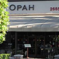 Restaurants near Coast Hills Church - OPAH Restaurant & Bar @ Town Center Aliso Viejo