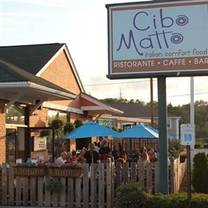 Foxboro Stadium Restaurants - Cibo Matto