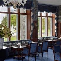 Una foto del restaurante The Drawing Room at Ashford Castle