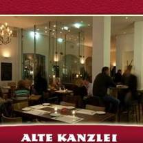 Une photo du restaurant Alte Kanzlei Stuttgart