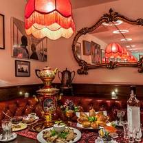 Restaurants near Palladium Times Square - Russian Samovar & Tolstoy's Lounge