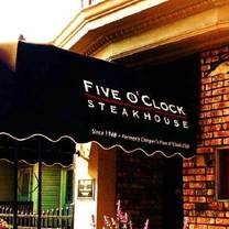 Potawatomi Bingo Casino Restaurants - Five O'Clock Steakhouse