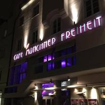 Une photo du restaurant Cafe Münchner Freiheit