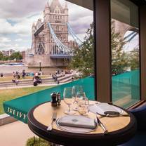 Bridge Theatre London Restaurants - The Ivy Tower Bridge
