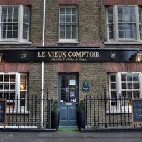Restaurants near Regent's Park London - Le Vieux Comptoir