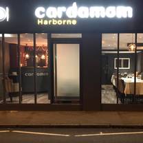 foto van cardamom restaurant