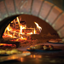 photo of peel wood fired pizza restaurant