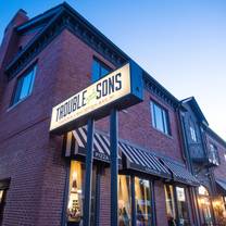 photo of trouble and sons pizzeria restaurant